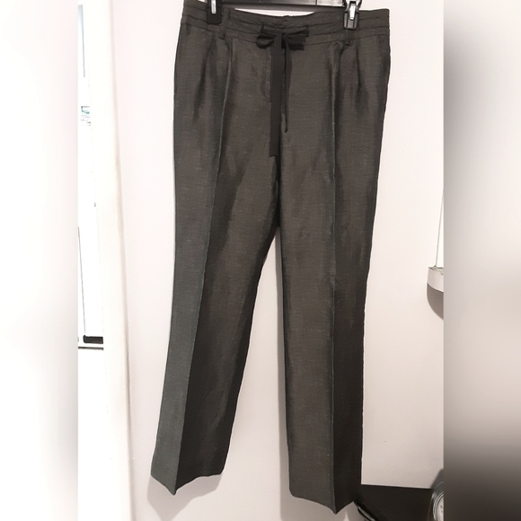 Talbots Linen-blend Dress Slacks Pants - Picture 1 of 7